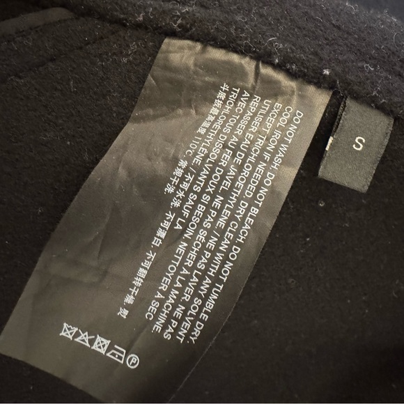 Women's Theory Black Hooded Vest - Picture 6 of 7